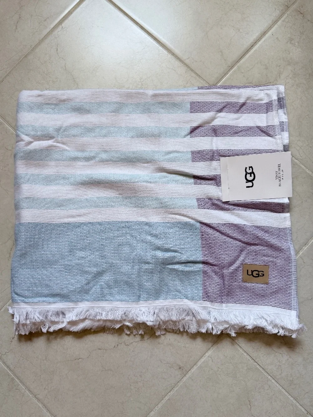 UGG Visay Striped Beach Towel 40